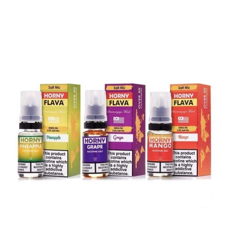 Horny 10ML Nic Salt (Pack of 10) - Bulk Vape Wholesale