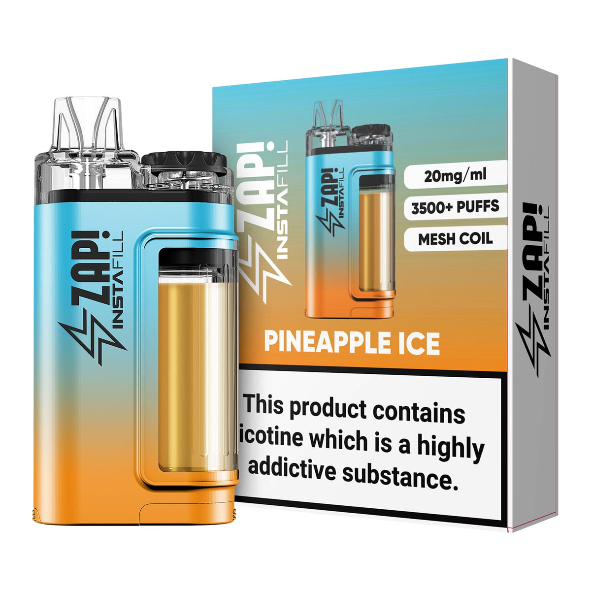 Instafill 3500 Puffs Disposable Pod Vape Kit - Box of 5 - Bulk Vape Wholesale