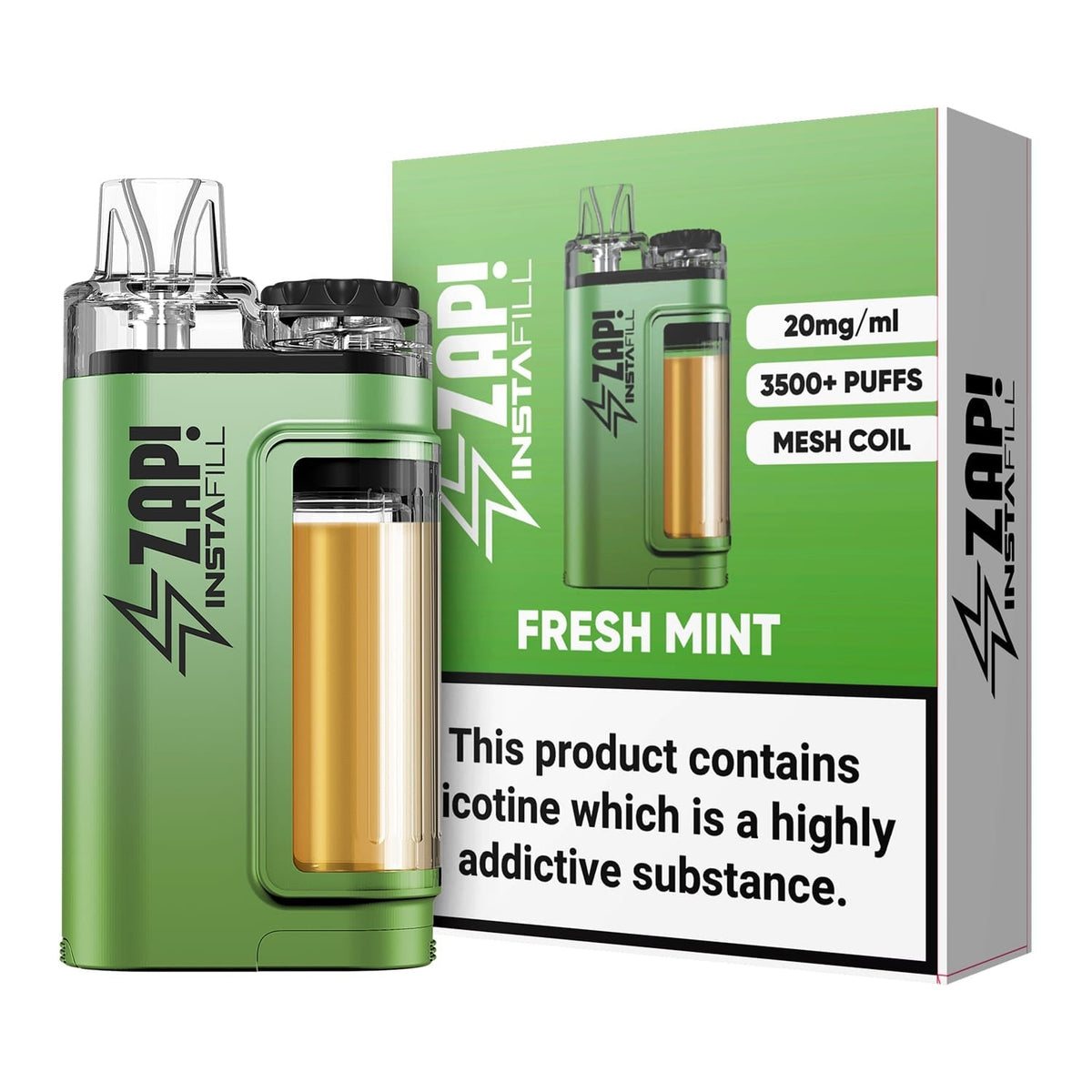 Instafill 3500 Puffs Disposable Pod Vape Kit - Box of 5 - Bulk Vape Wholesale