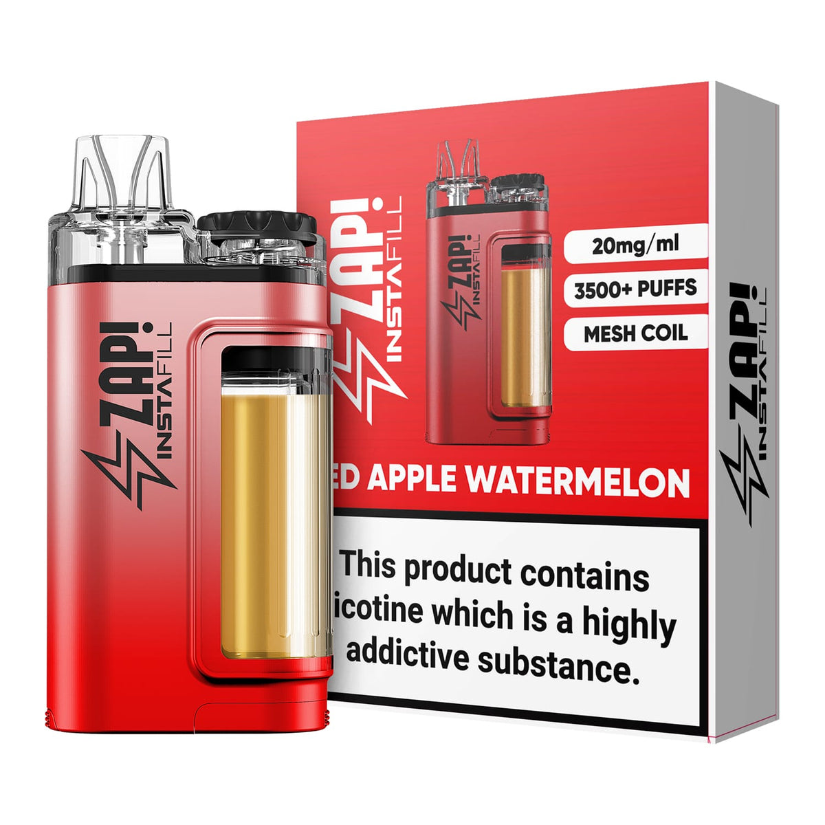 Instafill 3500 Puffs Disposable Pod Vape Kit - Box of 5 - Bulk Vape Wholesale