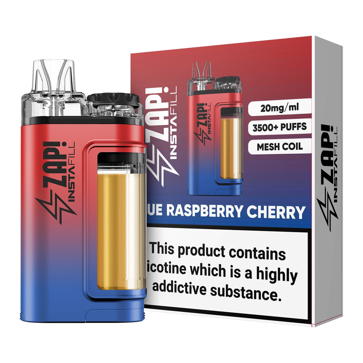 Instafill 3500 Puffs Disposable Pod Vape Kit - Box of 5 - Bulk Vape Wholesale
