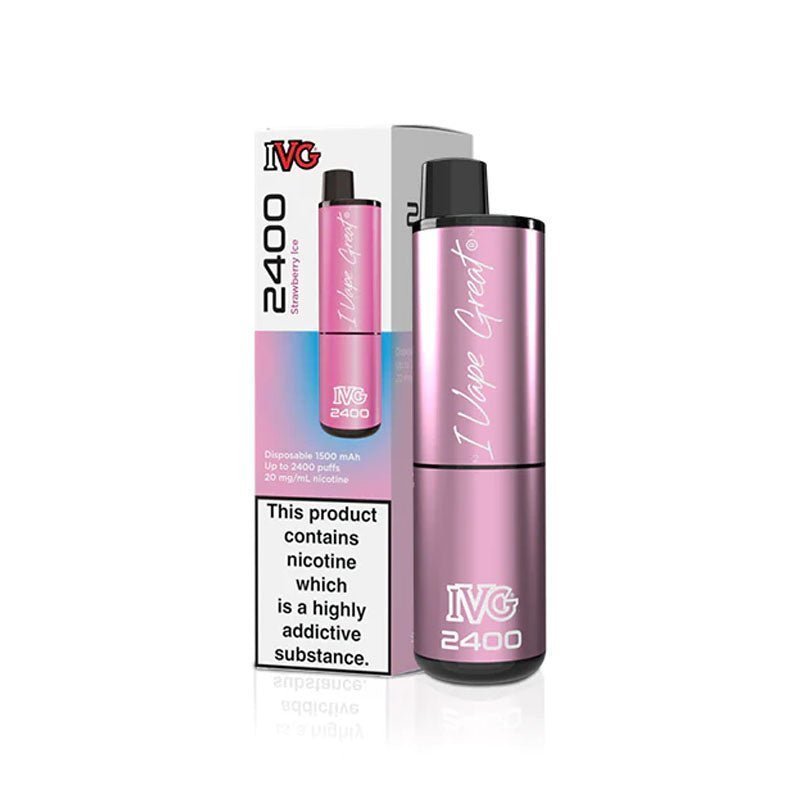 IVG 2400 Disposable Vape Pod Puff Device Box of 5 - Bulk Vape Wholesale IVG 2400 Disposable Vape Pod Puff Device Box of 5 - Bulk Vape Wholesale