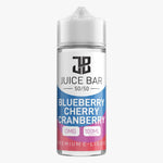 Juice Bar 100ml E liquid Shortfill Blueberry Cherry Cranberry