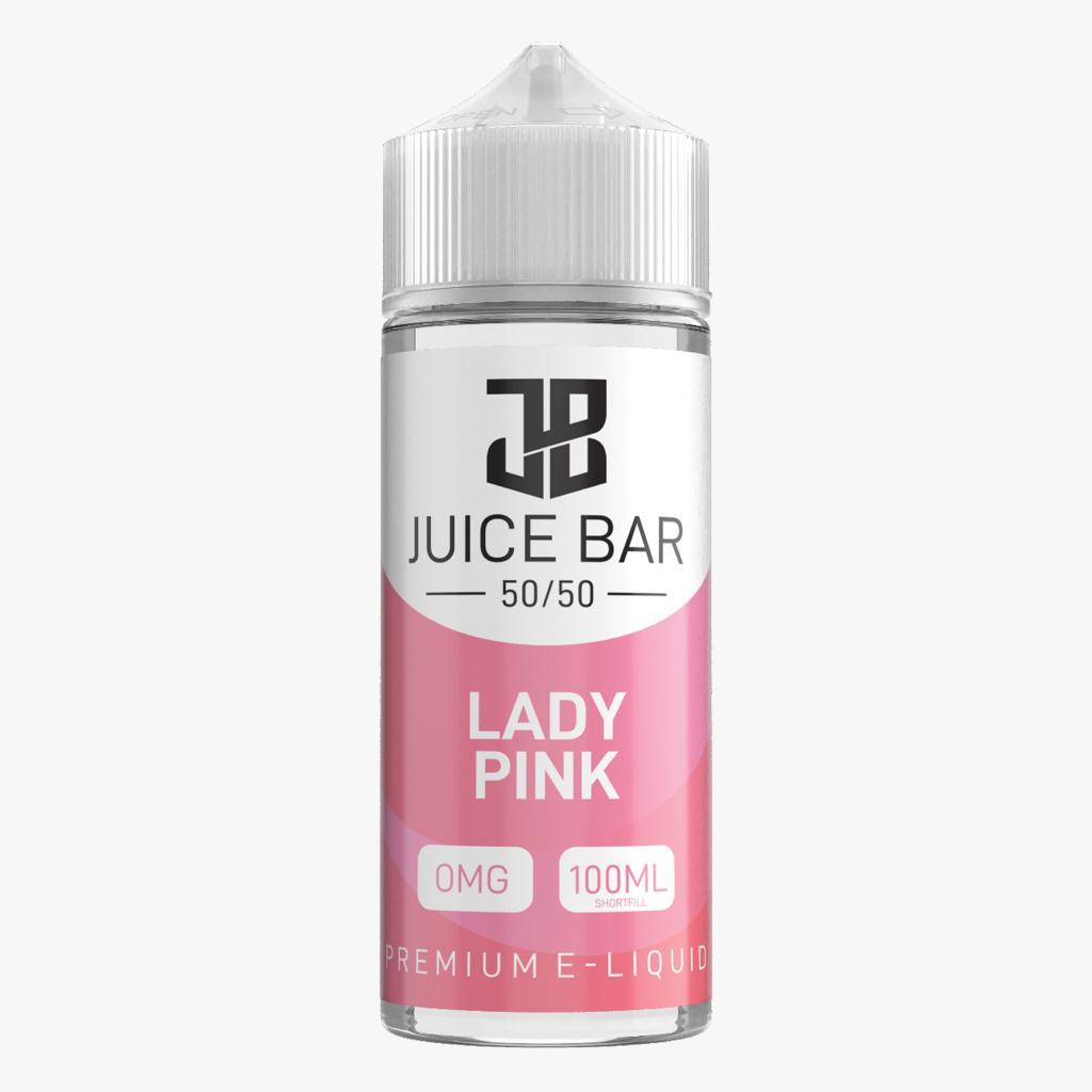 Juice Bar 100ml E liquid Shortfill Lady Pink