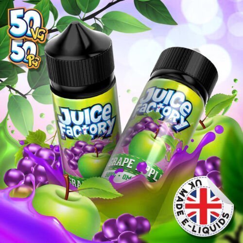 Juice Factory E - Liquid 100ml E - liquids Grape Apple