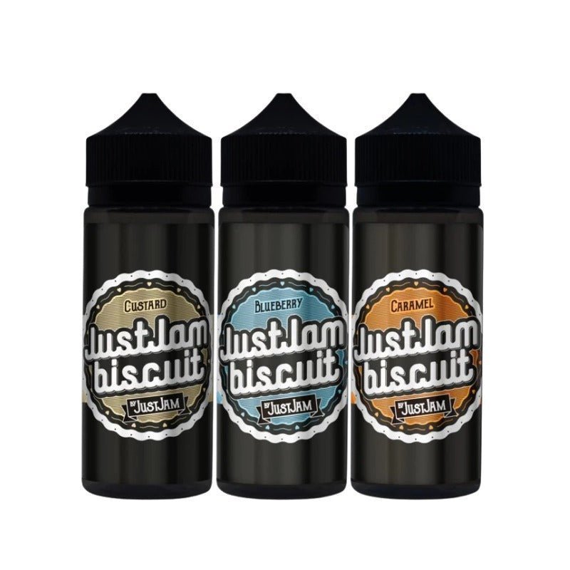 Just Jam Biscuit 100ml Shortfill Blueberry