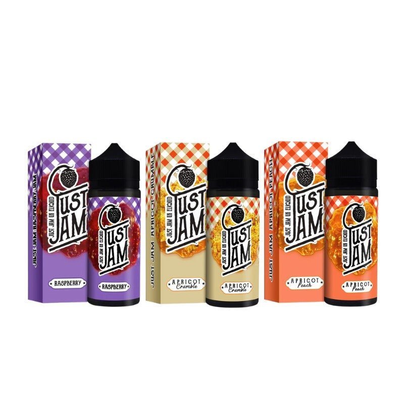 Just Jam Original 100ml Shortfill Apricot Crumble