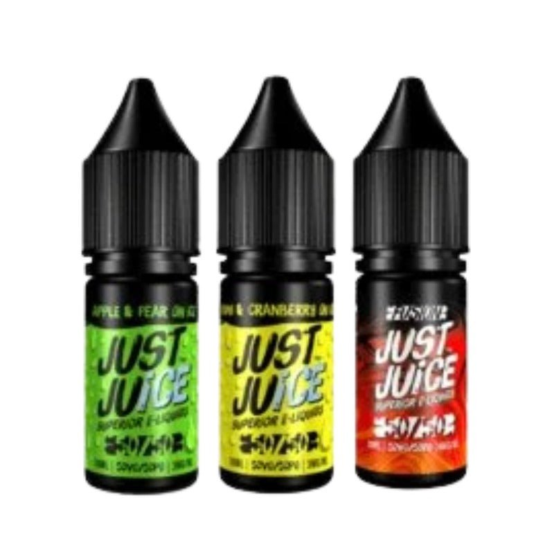 Just Juice 50/50 On Ice 10ML Shortfill (Pack of 10) - Bulk Vape Wholesale