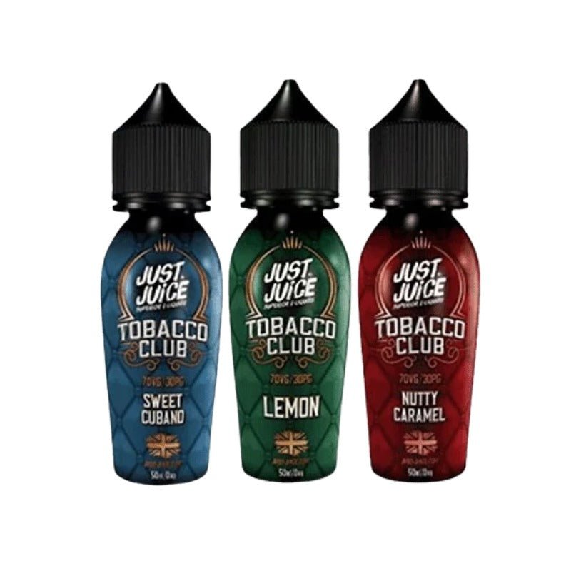 Just Juice Tobacco Club 50ml Shortfill - Bulk Vape Wholesale