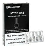 KangerTech MT32 Coil - Pack of 5 1.5 ohm