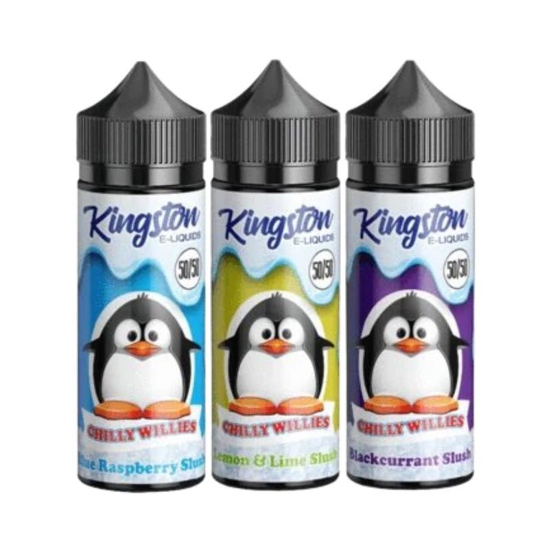 Kingston 50/50 Chilly Willies 100ML Shortfill Blackcurrant Slush