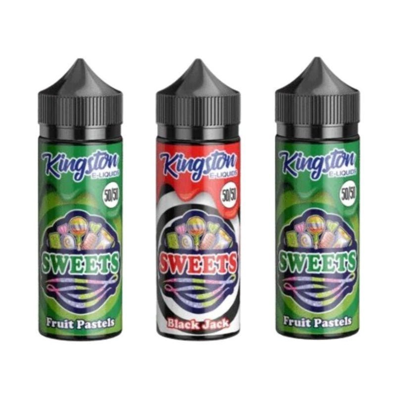 Kingston 50/50 Sweets 100ML Shortfill Black Jack