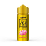 Kingston AU Gold 100ml E - liquid Shortfill Bubblegum