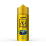 Kingston AU Gold 100ml E - liquid Shortfill Blue Fusion