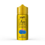 Kingston AU Gold 100ml E - liquid Shortfill Blue Raspberry