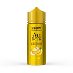 Kingston AU Gold 100ml E - liquid Shortfill Banana Ice