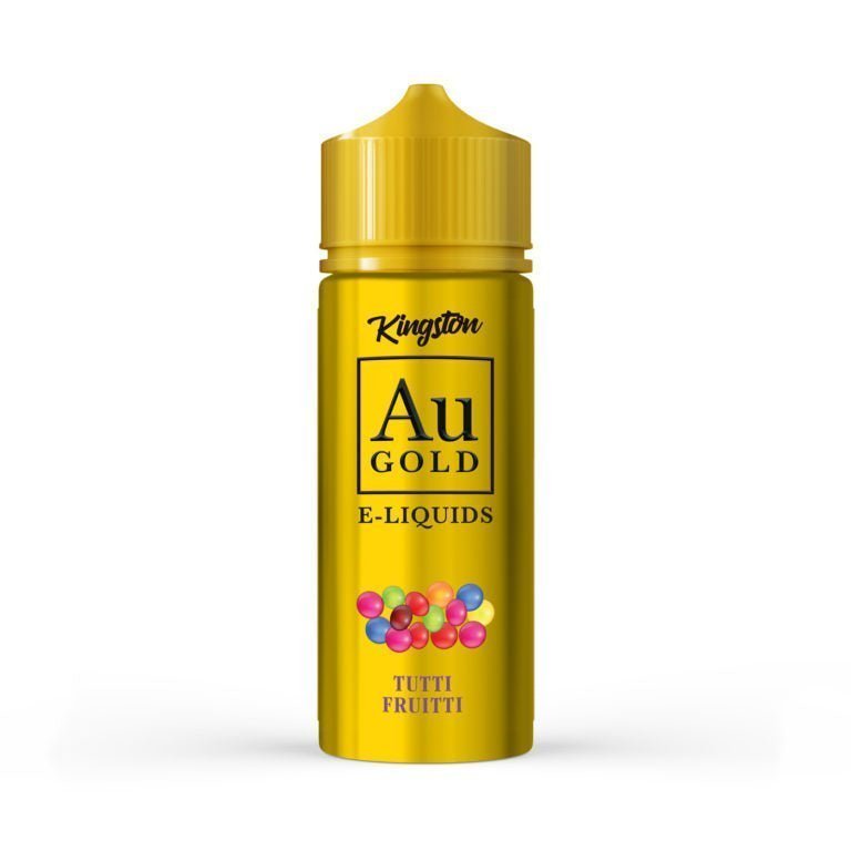 Kingston AU Gold 100ml E - liquid Shortfill Tutti Fruitti
