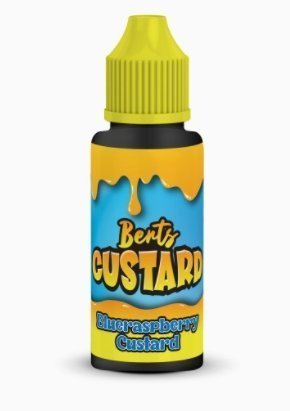 Kingston Berts Custard 100ML Shortfill Blueberry Custard