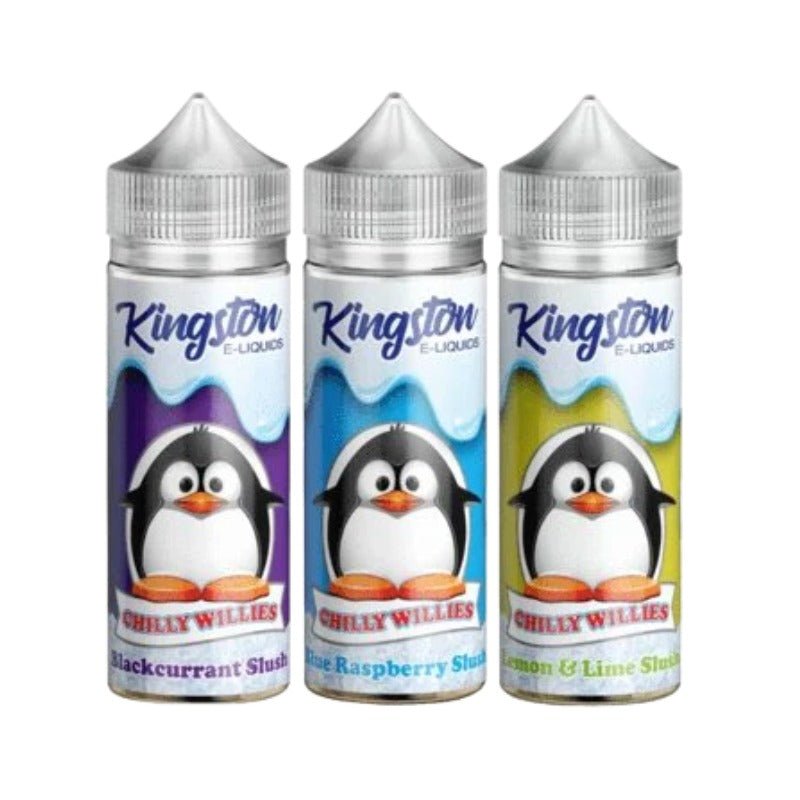 Kingston Chilly Willies 100ML Shortfill Blackcurrant Slush