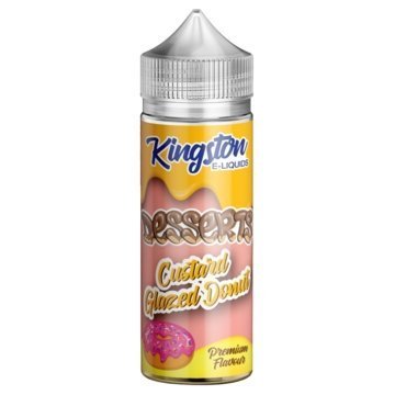 Kingston Desserts 100ML Shortfill Custard Glazed Donut