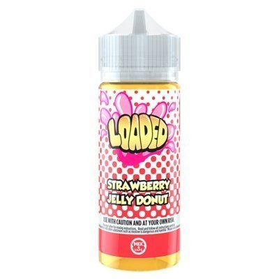 Loaded 100ML Shortfill Strawberry Jelly Donut