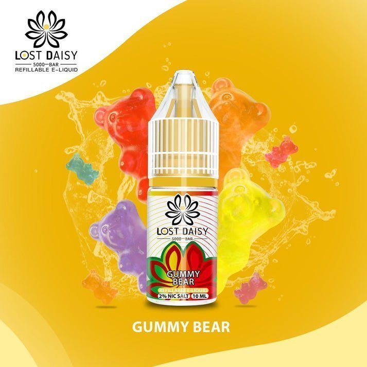 Lost Daisy 5000 Bar Salt 10ml - Box of 10 Gummy Bear