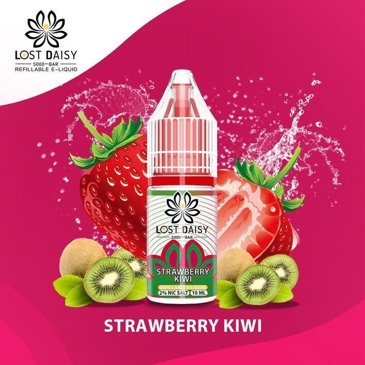 Lost Daisy 5000 Bar Salt 10ml - Box of 10 Strawberry Kiwi