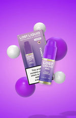 Lost Liquid Nic Salt 10ml E - liquids (Box of 10) Mad Purple
