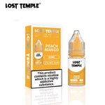 Lost Temple Nic Salts 10ml - Box of 10 Peach Mango