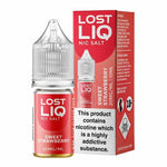 Lostliq 3000 Nic Salts 10ml - Box of 10 Sweet Strawberry