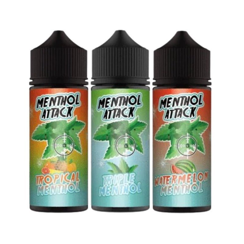 Menthol Attack 100ML Shortfill - Bulk Vape Wholesale