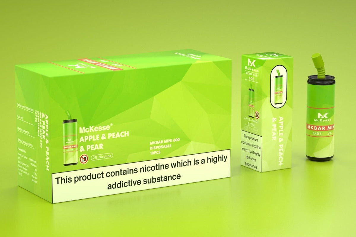 Mk Mini Bar 600 Puffs Disposable Vape Pod Box of 10 - Bulk Vape Wholesale