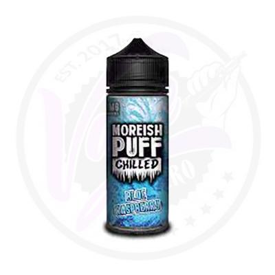Moreish Puff Chilled 100ML Shortfill Blue Raspberry