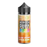 Moreish Puff Fruits 100ML Shortfill Blood Orange & Citrus Guava