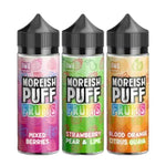 Moreish Puff Fruits 100ML Shortfill Blueberry & Raspberry