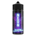 Neon 100ml shortfill E - liquid Blueberry Cranberry Cherry