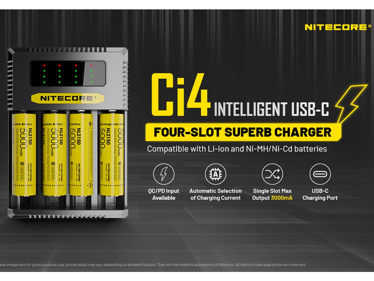 Nitecore Charger Ci4 - Bulk Vape Wholesale