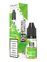 OG Original Gangster 6000 Salt 10ml ( Box of 10 ) Apple Peach