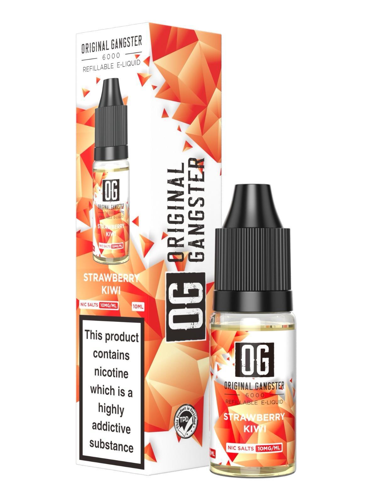 OG Original Gangster 6000 Salt 10ml ( Box of 10 ) - Bulk Vape Wholesale