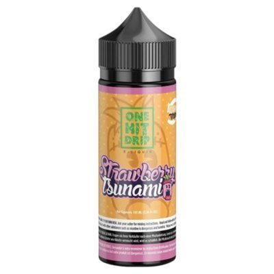 One Hit Drip By Ruthless 100ML Shortfill Strawberry Tsunami