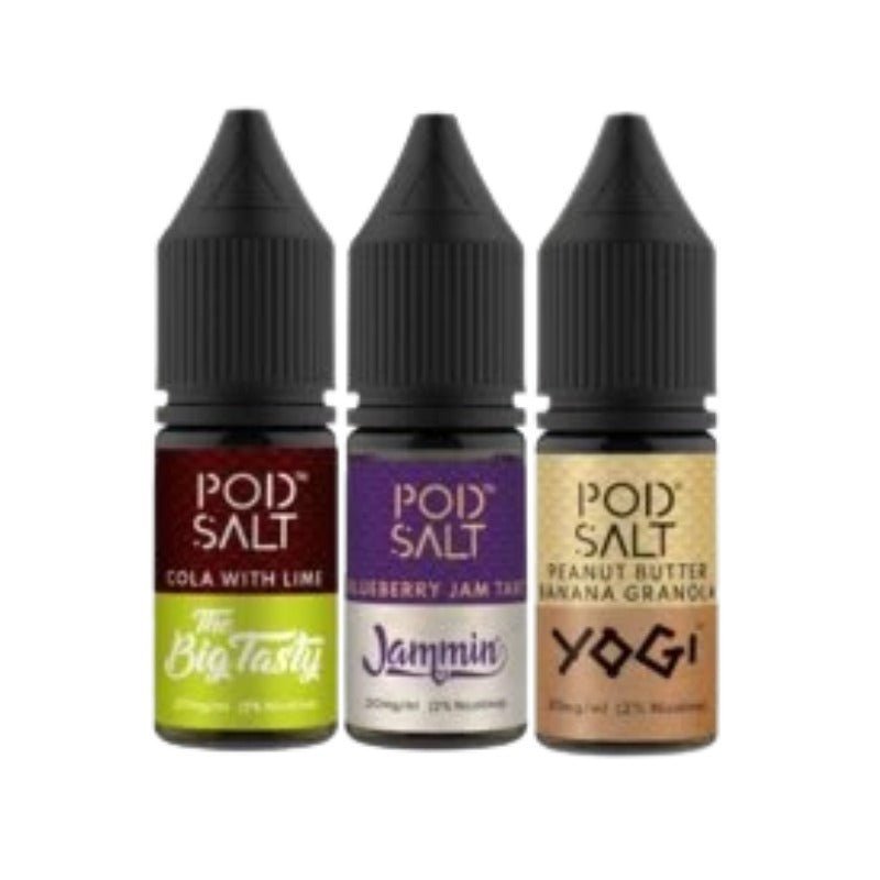 Pod Salt Fusions 10ML Nic Salt (Pack of 10) - Bulk Vape Wholesale