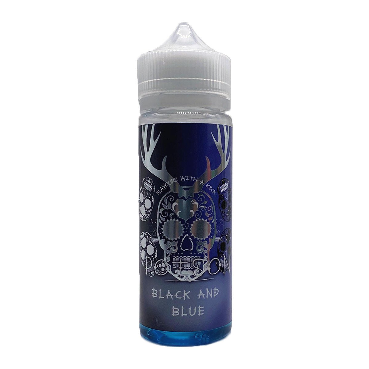Poison 100ml E - Liquid Black & Blue