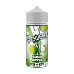 Power By JNP E - liquids 100ml Shortfill Sour Apple