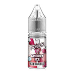 Power by JNP Nic Salts 10ml E - liquids - Pack of 10 Cherry Ice