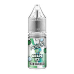 Power by JNP Nic Salts 10ml E - liquids - Pack of 10 Grape Ice