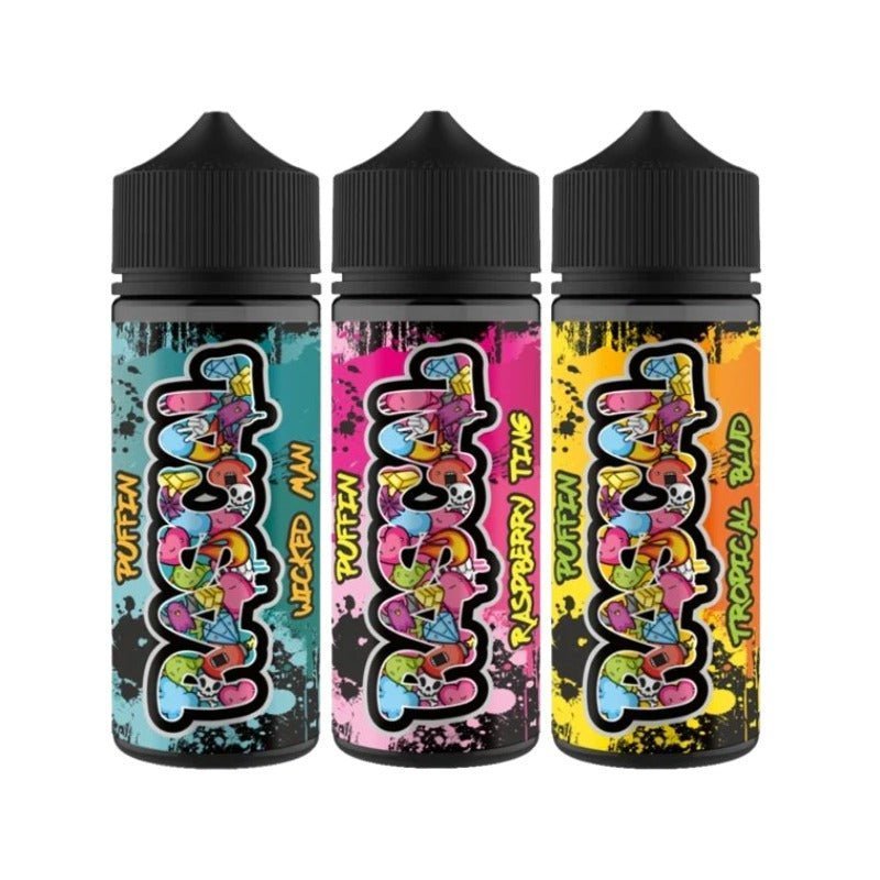 Puffin Rascal 100ml Shortfill Raspberry Thing