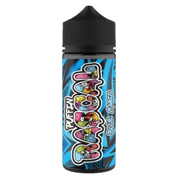 Puffin Rascal 50vg/50vg 100ml Shortfill Blue Magic