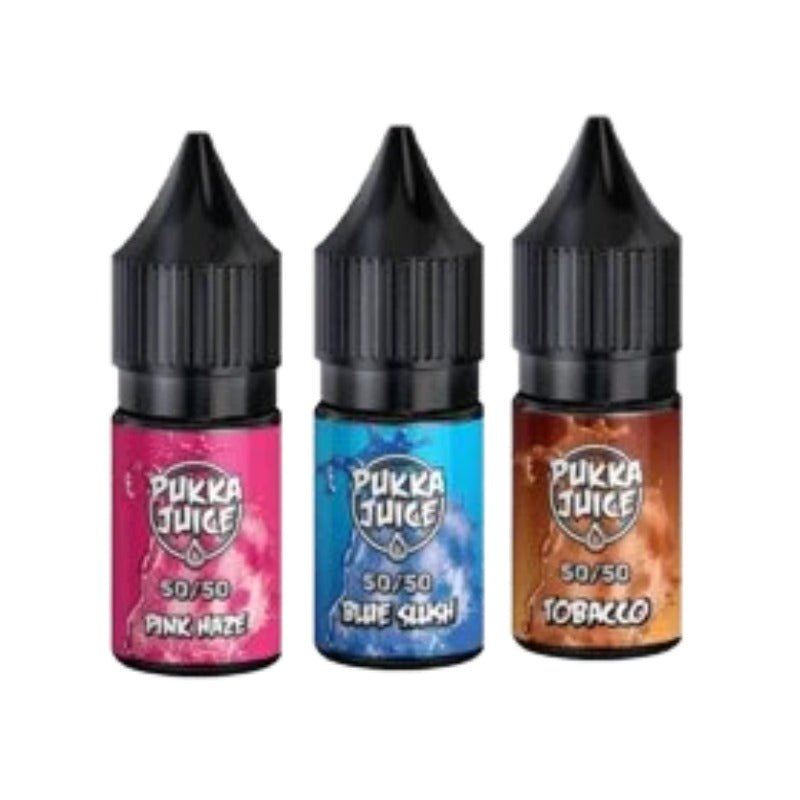 Pukka 50/50 10ML Shortfill (Pack of 10) 3mg