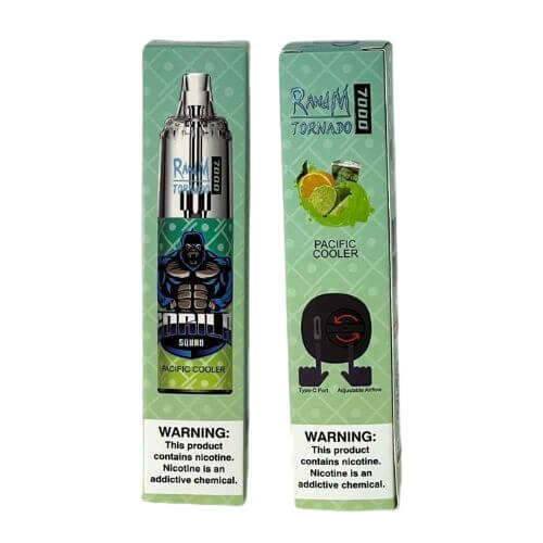 R & M 7000 Disposable Vape | Box of 10 - Bulk Vape Wholesale