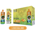 R & M Tornado 9000 Disposable Vape Pod - Box of 10 - Bulk Vape Wholesale